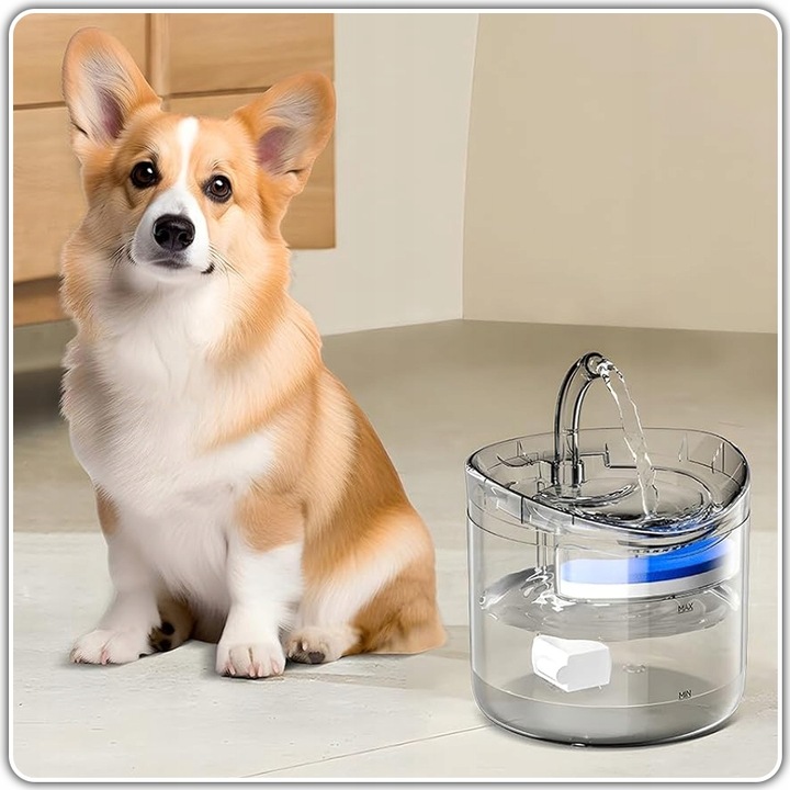Poidło Poidełko Automatyczne Fontanna Wodna dla Kota Psa Filtr