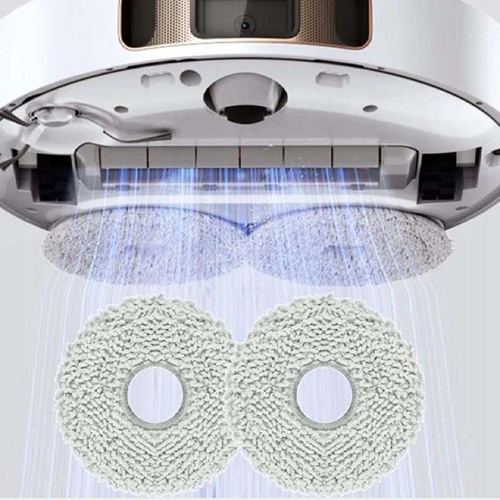 Zestaw Szczotki Filtry Ścierki do Xiaomi Robot Vacuum S10+ / X10+ / X20+