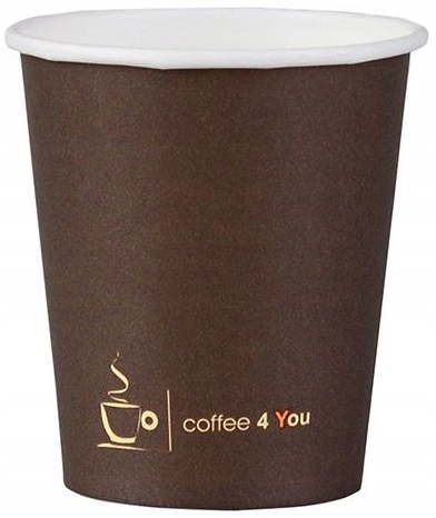 Kubki papierowe do kawy 300 ml SUP C4Y + wieczka – zestaw 100 sztuk
