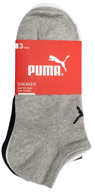 6 PAR PUMA SKARPETY STOPKI MULTI BIAŁE CZARNE SZARE 39/42