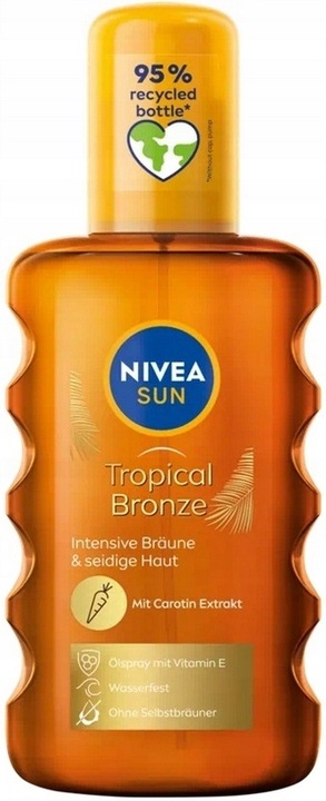 NIVEA SUN OLEJEK DO OPALANIA KAROTENOWY SPF6 200ml