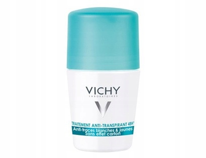 Vichy 50 ml antyperspirant w kulce przeciw białym śladom na ubraniach