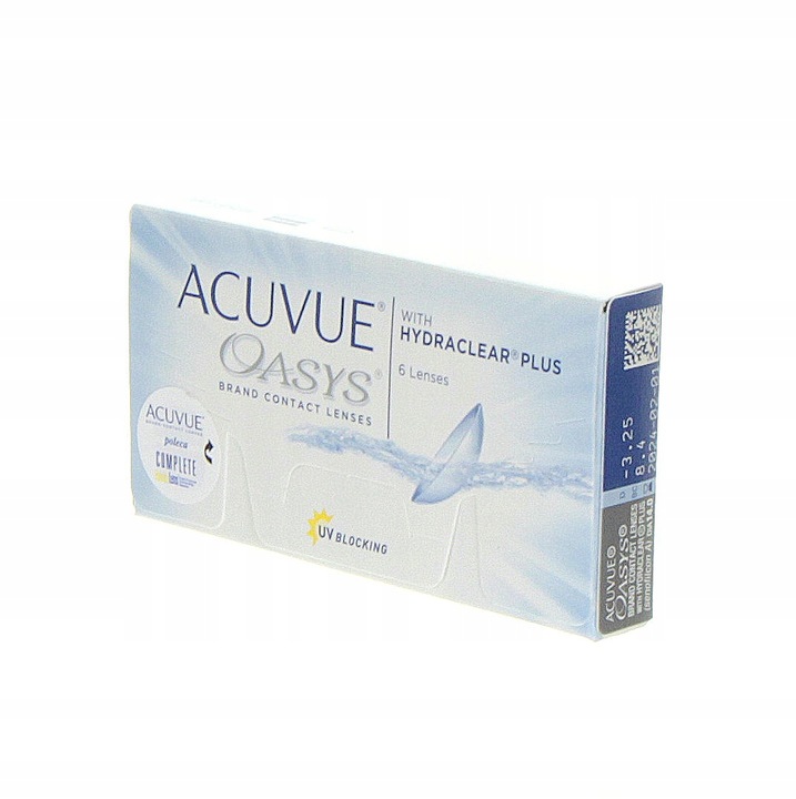 Acuvue Oasys 6 szt. BC: 8,8 moc -4,50 BC 8,8