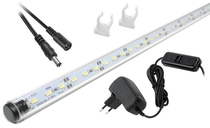 PROFESJONAL świetlówka LED 70cm SMD 5630 akwarium