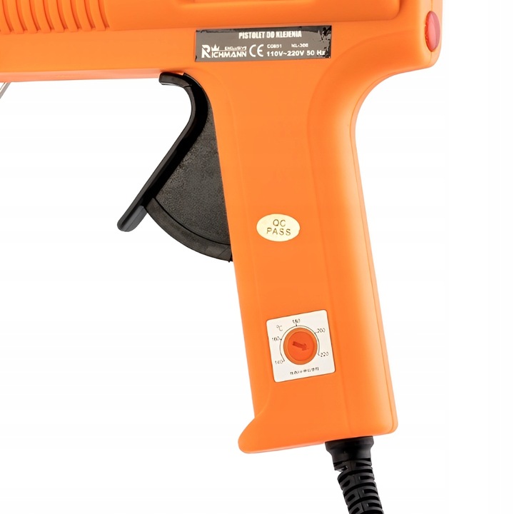 PISTOLET DO KLEJU NA GORĄCO 150W Z REGULACJĄ TEMPERATUR 5 STOPNIOWY