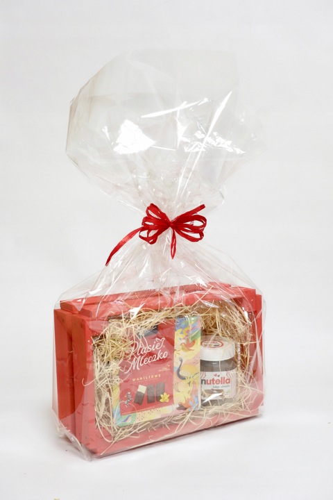 Koszyk Prezentowy Kosz Box Opakowanie Pudełko na Prezent Skrzynka