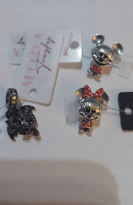 Charms Myszka Zawieszki Charms Minnie Mini Charms Charmsy MODA TRUSKY