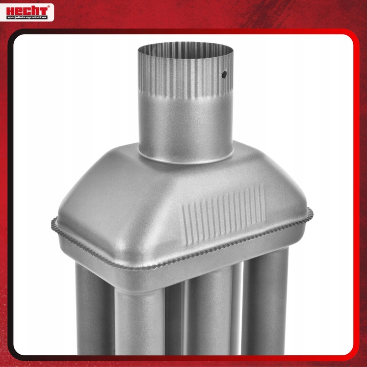 RADIATOR WYMIENNIK CIEPŁEGO POWIETRZA + 30% Fi 120 mm HECHT SAVER