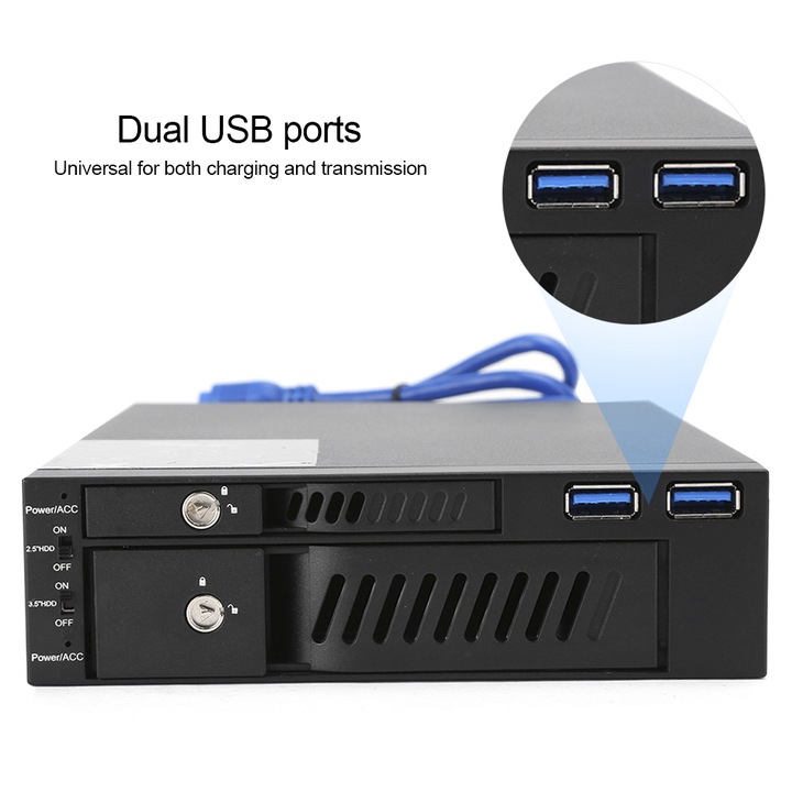 KIESZEŃ OBUDOWA DYSKU SSD 2.5'' /3.5'"SATA