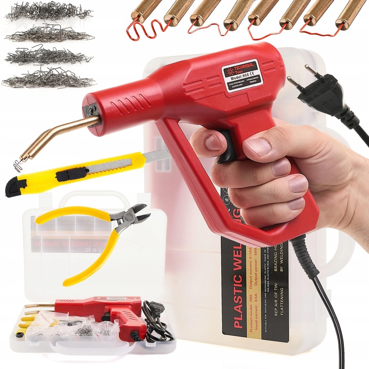 SPAWARKA do PLASTIKU Techrebal 858D ULTRA 750W ZSZYWACZ zgrzewarka
