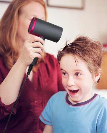 Suszarka do włosów 2200W Z JONIZACJĄ Zimny nawiew + Koncentrator