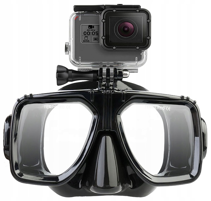 Profesjonalna Maska do nurkowania Go Pro 11 10 9 8