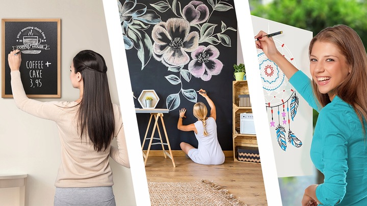 PISAKI KREDOWE do TABLIC MARKERY Flamastry Mazaki