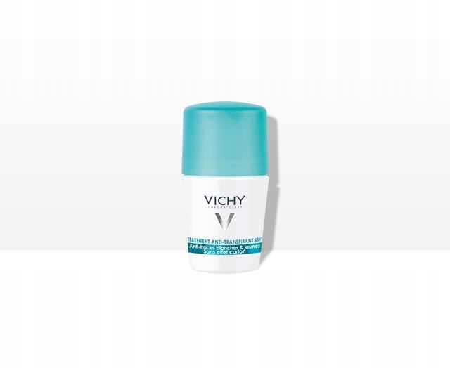 Vichy 50 ml antyperspirant w kulce przeciw białym śladom na ubraniach