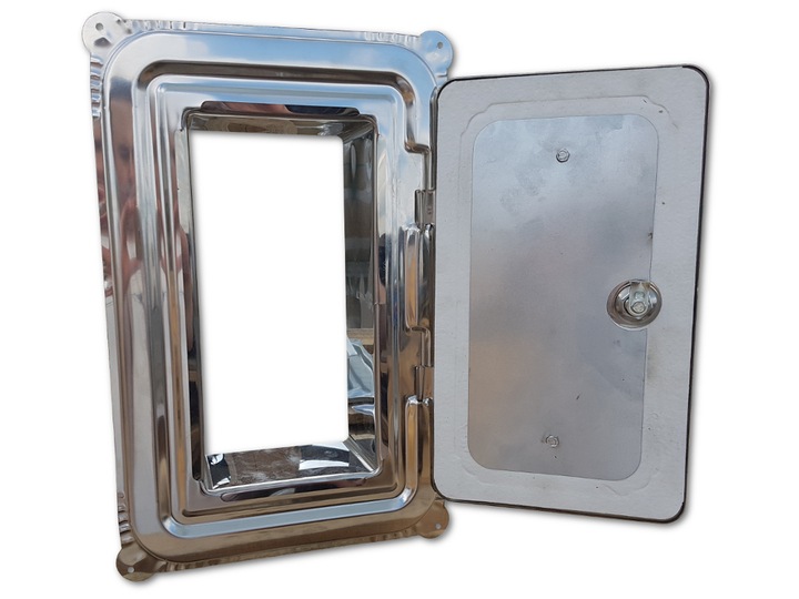 Drzwiczki kominowe do wyczystki 13/26 rewizyjne inox kwas izolowane SCHEIER