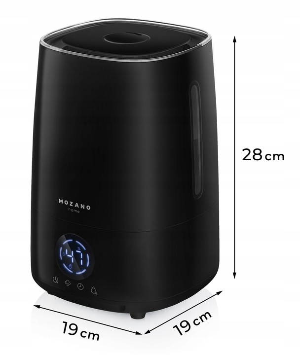 NAWILŻACZ POWIETRZA LAMPKA NOCNA AUTOMATYCZNY JONIZATOR DYFUZOR +