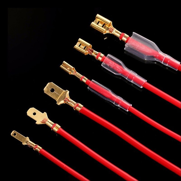 Zestaw zaciskarek do końcówek otwartych, 0,25-1,25 mm 600 końcówek