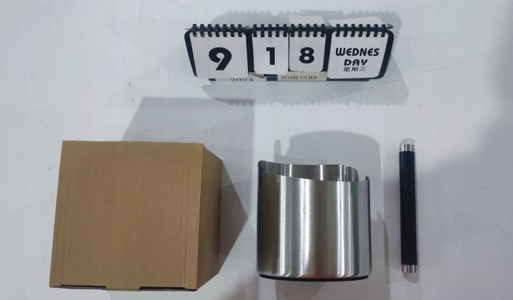 POJEMNIK DO ESPRESSO ZE METAL DRĄŻKIEM POJEMNIK NA FUSY DO SITKA, KNOCK BOX