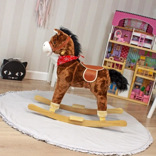 KOŃ na biegunach ŚPIEWAJĄCY, interaktywny KONIK