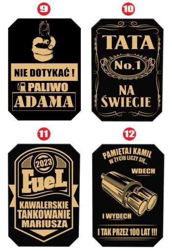 BAREK KANISTER prezent dla faceta mężczyzny taty dziadka na 18-99 urodziny