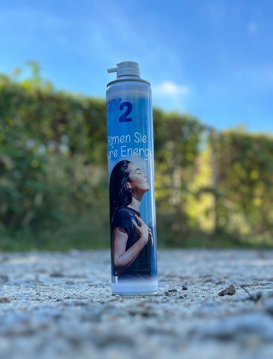 TLEN INHALACYJNY W PUSZCE OXY2GO 99,5% 14L MASKA Z DRENEM 2 METRY