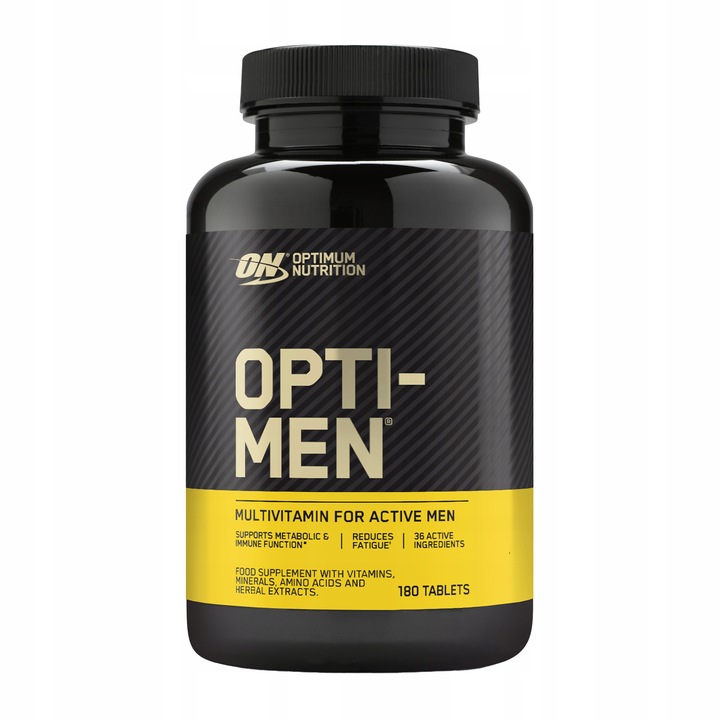 OPTIMUM OPTI MEN 180t MOCNE WITAMINY TESTOSTERON