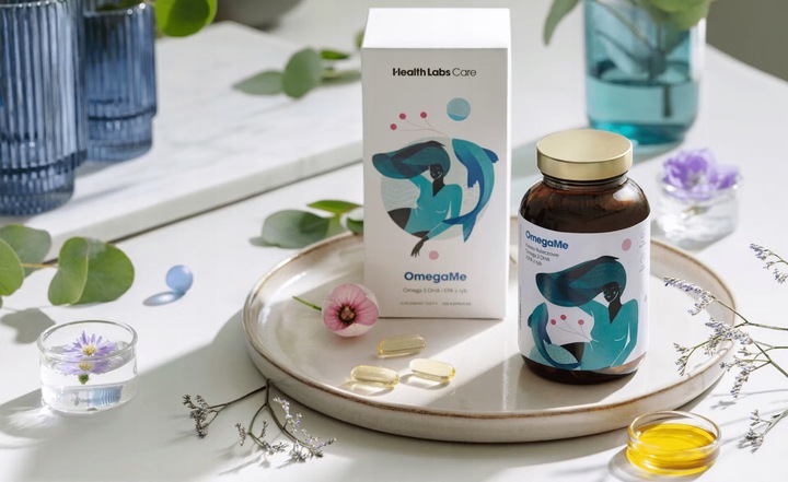 HEALTH LABS OmegaMe Omega 3 EPA i DHA z ryb 60