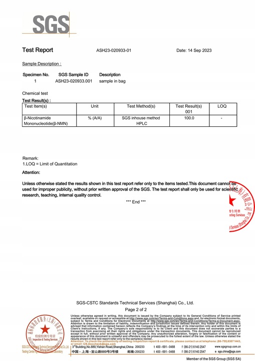 PROTON LABS NMN 15 g czysty proszek 100% mononukleotyd PRZEBADANY 100% pure