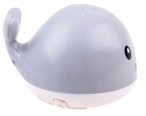 Pływająca FONTANNA do kąpieli WIELORYB LED świeci