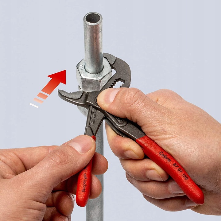 KNIPEX 87 01 250 Cobra szczypce nastawne do rur