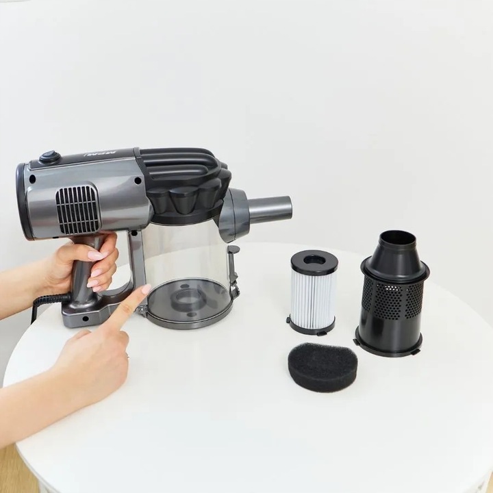 Odkurzacz pionowy przewodowy mocny MPM MOD-74