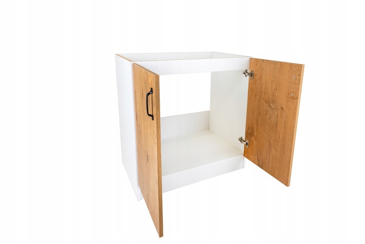 Szafka kuchenna pod zlewozmywak 80cm Lancelot Sonoma Artisan Biała