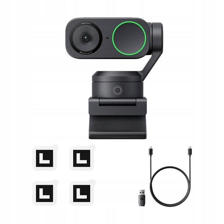 Kamera Insta360 Link 2 Kamerka Internetowa Z Mikrofonem AI 4K Ultra HD USB