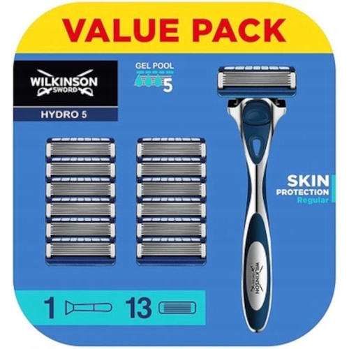 Zestaw do Golenia WILKINSON Hydro 5 Skin 13x Wkłady + Rączka