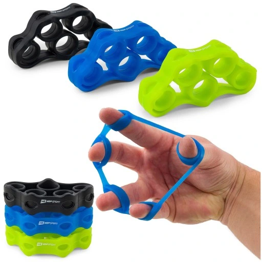 Ściskacz do rąk regulacja zestaw gum trening dłoni