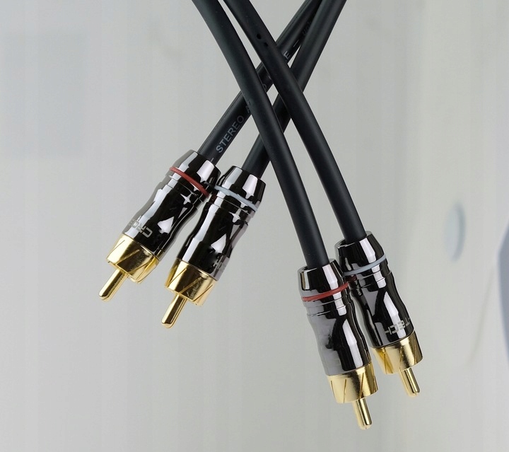 Kabel audio cinch Klotz 2RCA 2xRCA przewód - 0,75m
