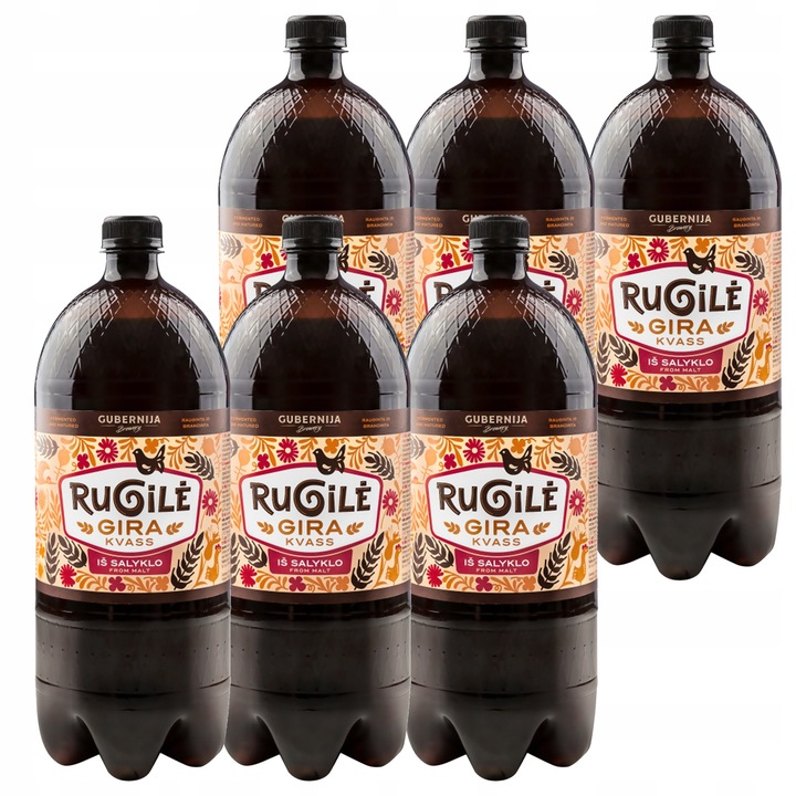 Gubernija Rugile Gira Kwas chlebowy 1,5 l x 6 sztuk