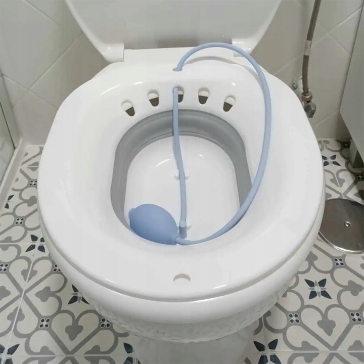 Bidet sanitarny do higieny intymnej nakładka toaletowa na sedes z