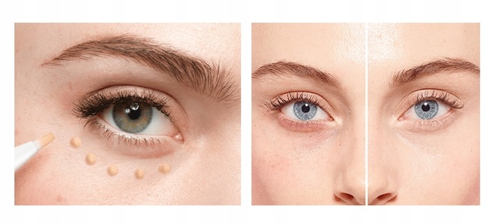 LOREAL TRUE MATCH KOREKTOR POD OCZY Z KWASEM HIALURONOWYM I WIT.C JAK KREM