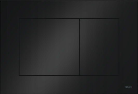 Przycisk spłukujący do WC Tece Base czarny mat 9.240.723