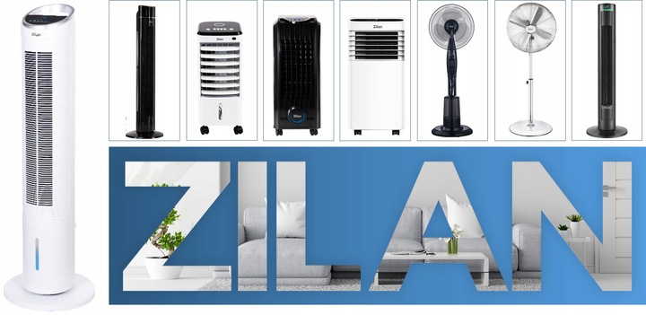 WENTYLATOR KLIMATOR KLIMATYZER 60W JONIZACJA KOLUMNOWY SMARTFON TUYA WI-FI