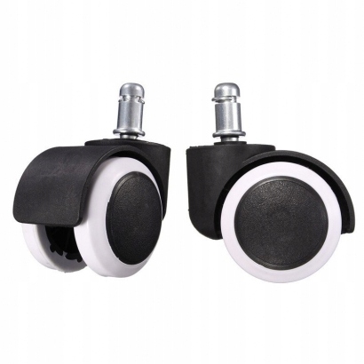 5x KÓŁKA GUMOWE KAUCZUKOWE DO FOTELA KRZESŁA