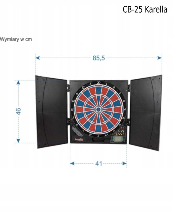 Tarcza elektroniczna KARELLA - CB-25