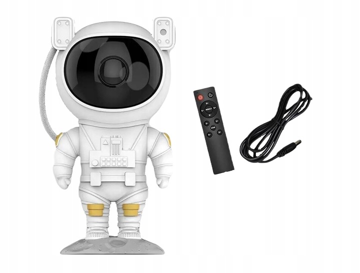 PROJEKTOR GWIAZD LAMPKA NOCNA LED ASTRONAUTA RZUTNIK NIEBA