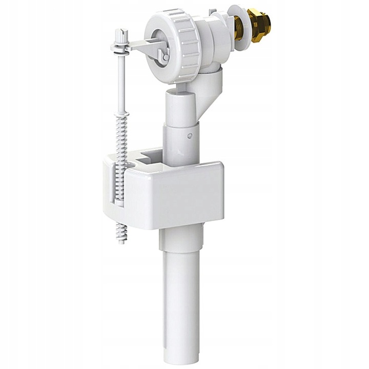 MOSIĘŻNY ZAWÓR NAPEŁNIAJĄCY UNIWERSALNY DO SPŁUCZEK WC Pływak WC 3/8