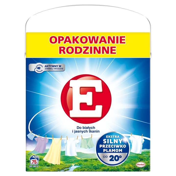 E proszek do prania białego 4,125 kg