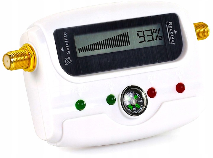 MIERNIK DO SATELITY Sygnału Satelitarnego SAT LCD +KABEL