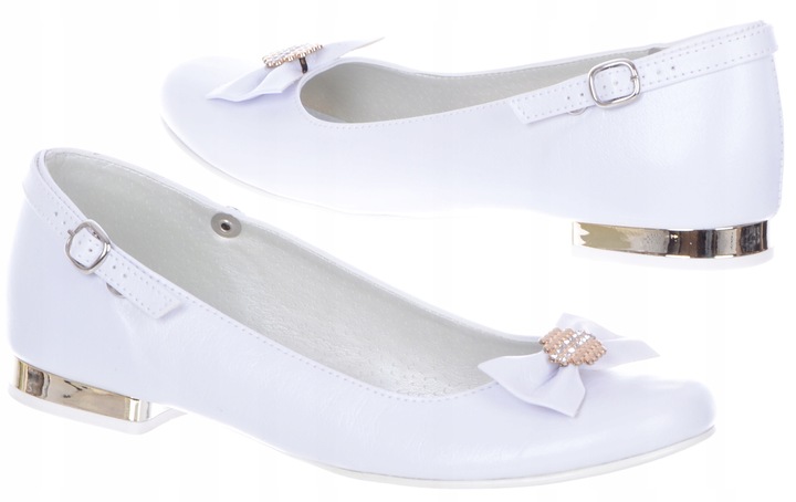 Obuwie komunijne Buty do komunii dziewczęce 805 39