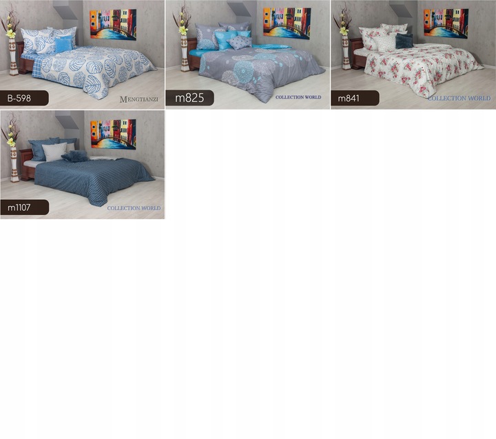 Pościel ELWAY 180x200 Bawełna Satynowa NOWE WZORY