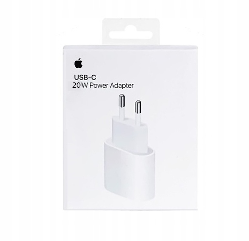 Ładowarka sieciowa Apple USB typ C 20W MHJE3ZM/A biały